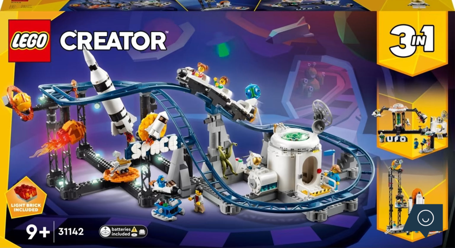 Lego 3 in 1 roller coaster discount