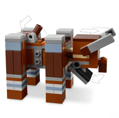 LEGO 21278 THE PILLAGER OUTPOST AND RAVA