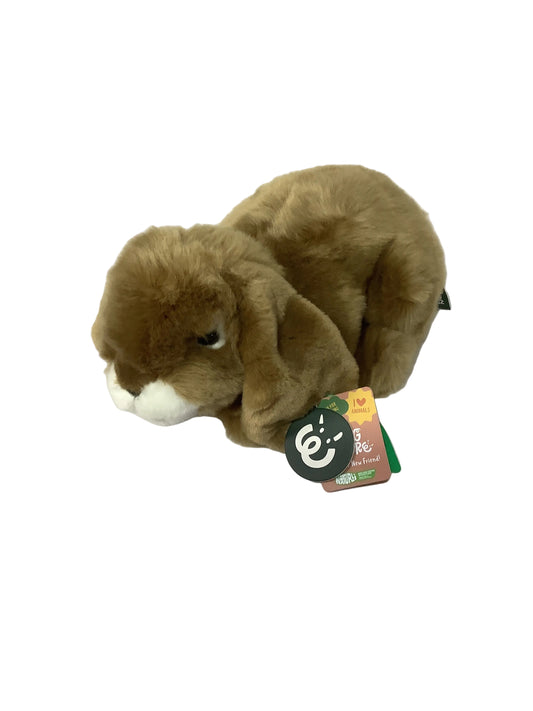 PLUSH LIVING NATURE DARK BROWN RABBIT