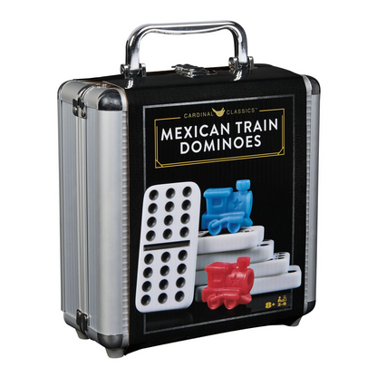 GAME MEXICAN TRAIN DOMINOES IN CASE NEW