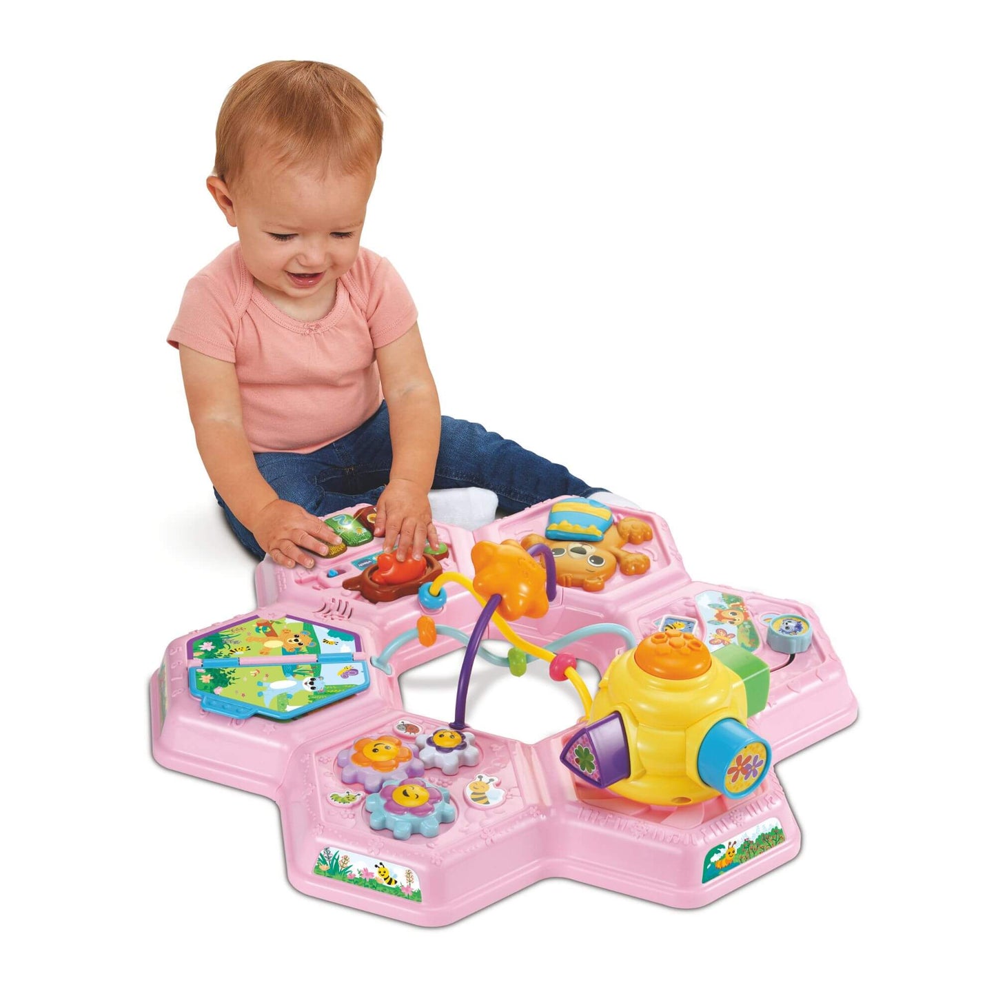 VTECH BUSY BEE ACTIVITY TABLE PINK