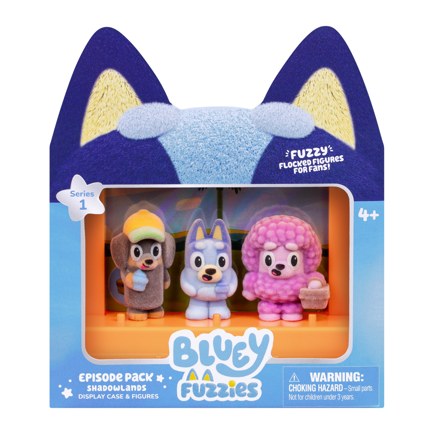 BLUEY S14 FUZZIES FIGURE CASE SET AST