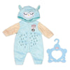 BABY ANNABELLE OWL ONESIE 43CM