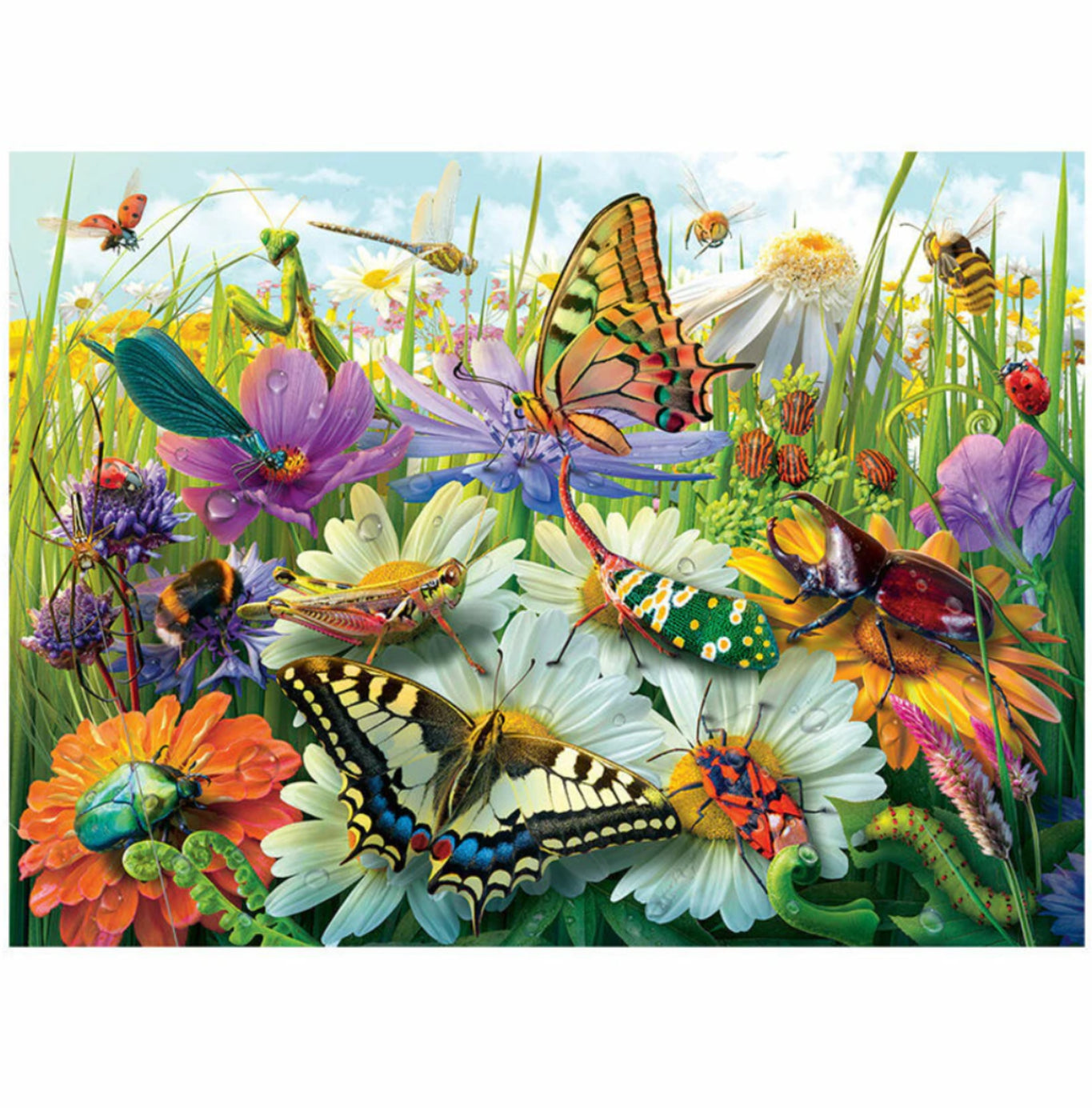 PUZZLE 100PC INSECTS