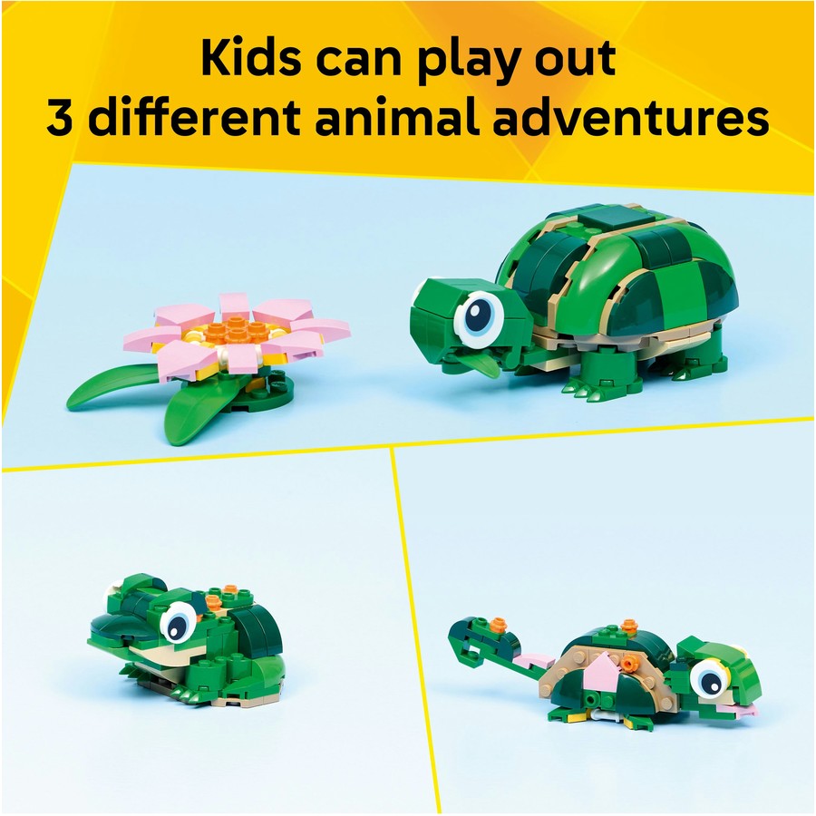 LEGO 31377 CREATOR TURTLE W WATER LILY