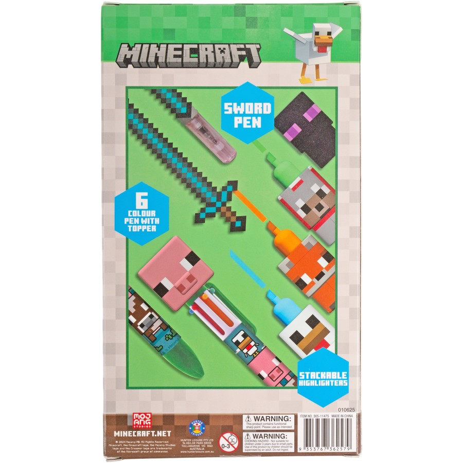 MINECRAFT STATIONERY SET