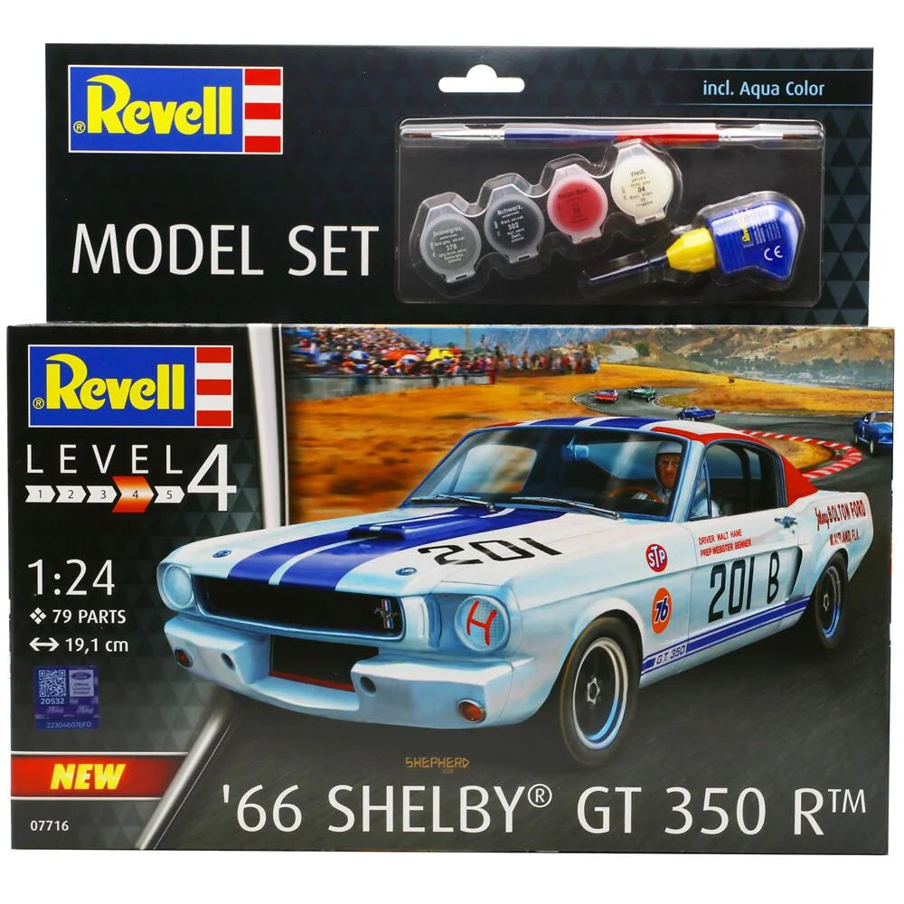 REVELL 1:24 MODEL SET 66 SHELBY GT 350 R