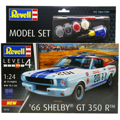 REVELL 1:24 MODEL SET 66 SHELBY GT 350 R