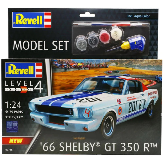 REVELL 1:24 MODEL SET 66 SHELBY GT 350 R