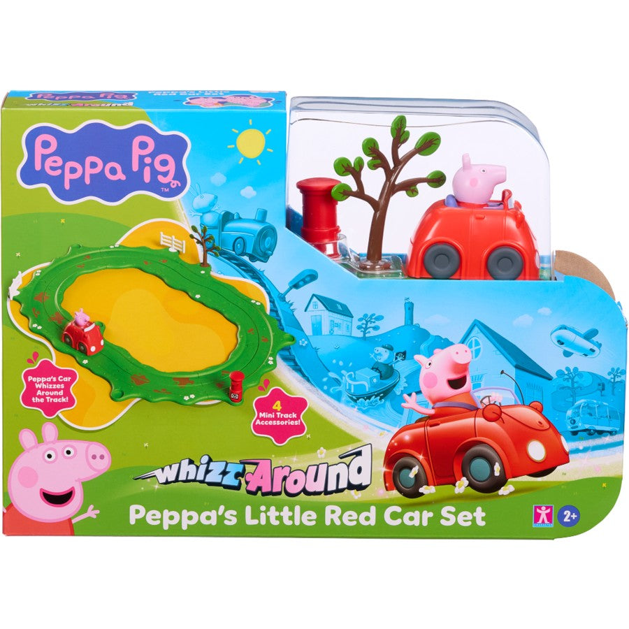 PEPPA PIG WHIZZ AROUND RED CAR SET