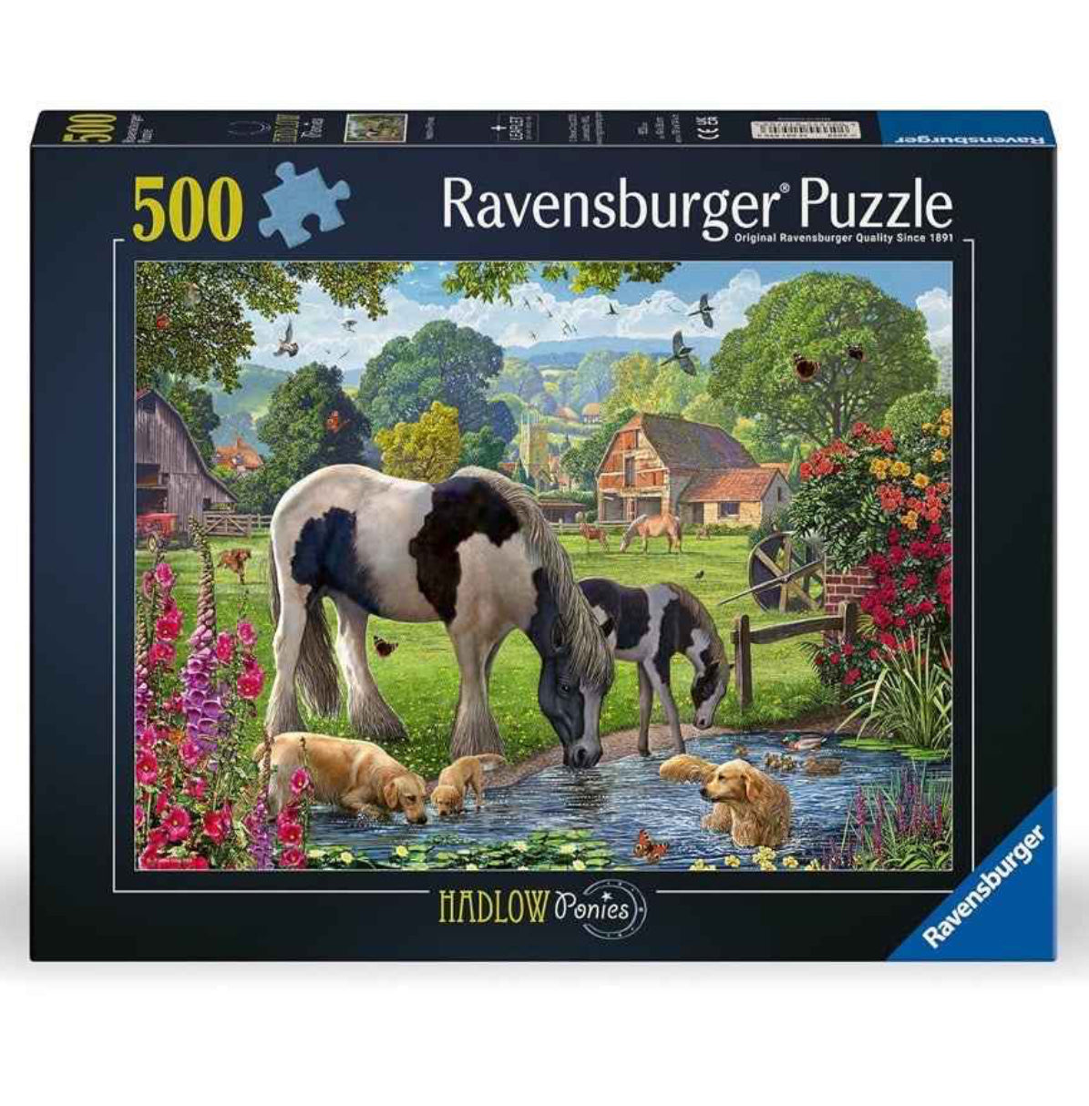 PUZZLE 500PC HADLOW PONIES