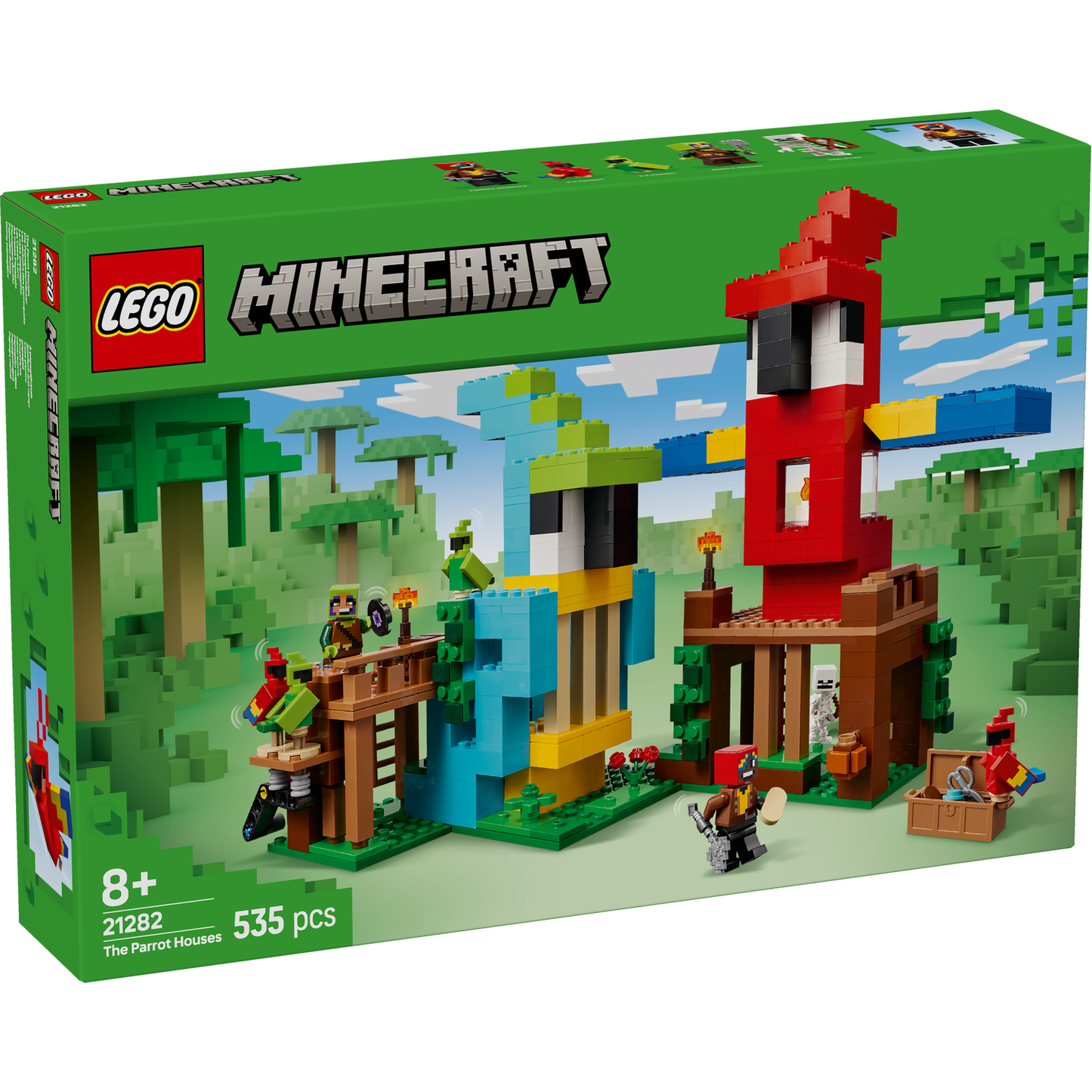 LEGO 21282 MINECRAFT THE PARROT HOUSE