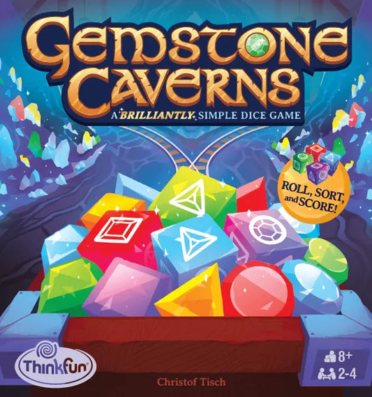GAME GEMSTONES CAVERNS DICE GAME