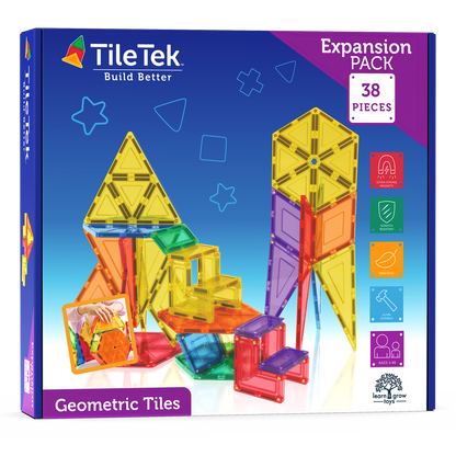 TILETEK 38 PC GEOMETRIC TILES SET