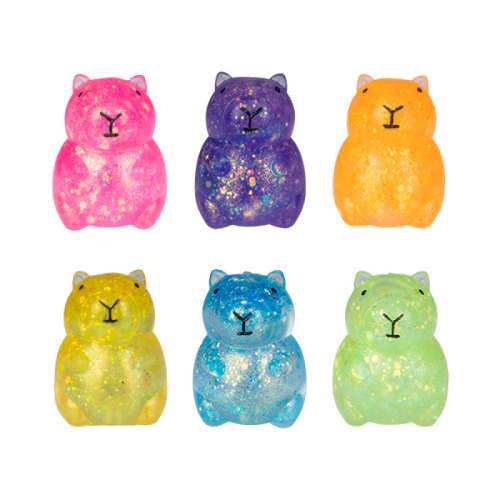 SMOOSHOS SUPER SQUEEZE GLITTER CAPYBARA