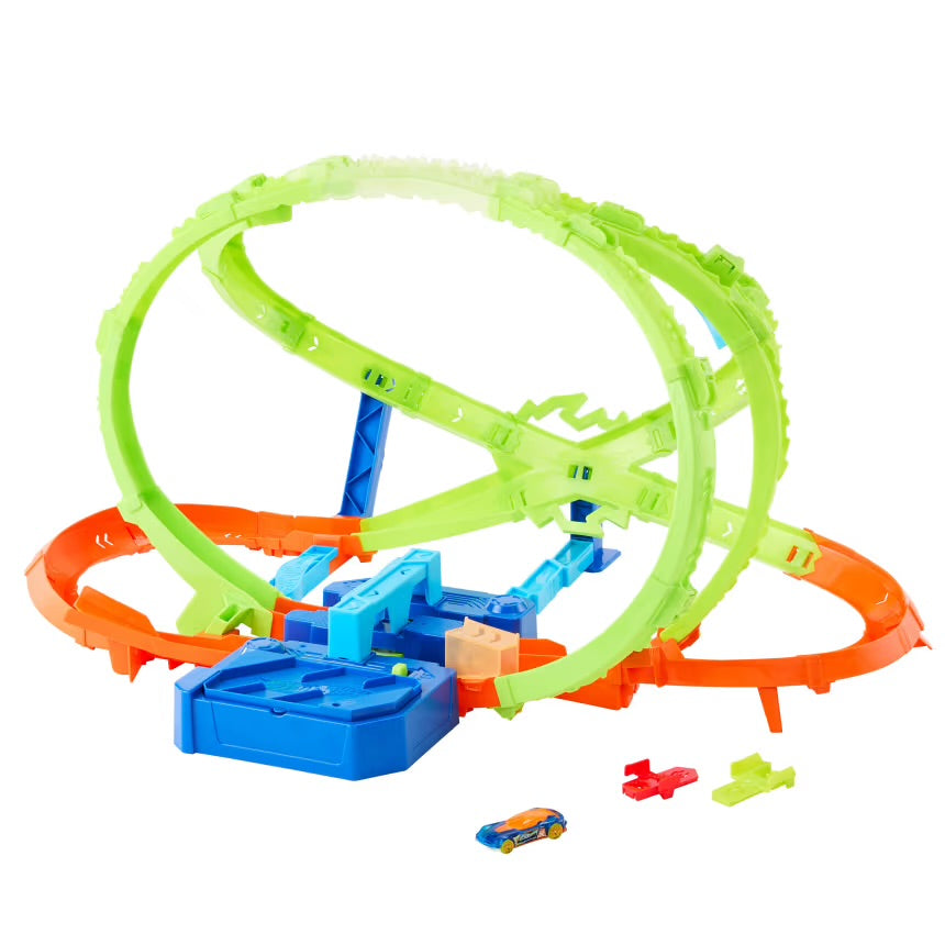 H/W STUNT TRACKS HYPERSHERE CRASH