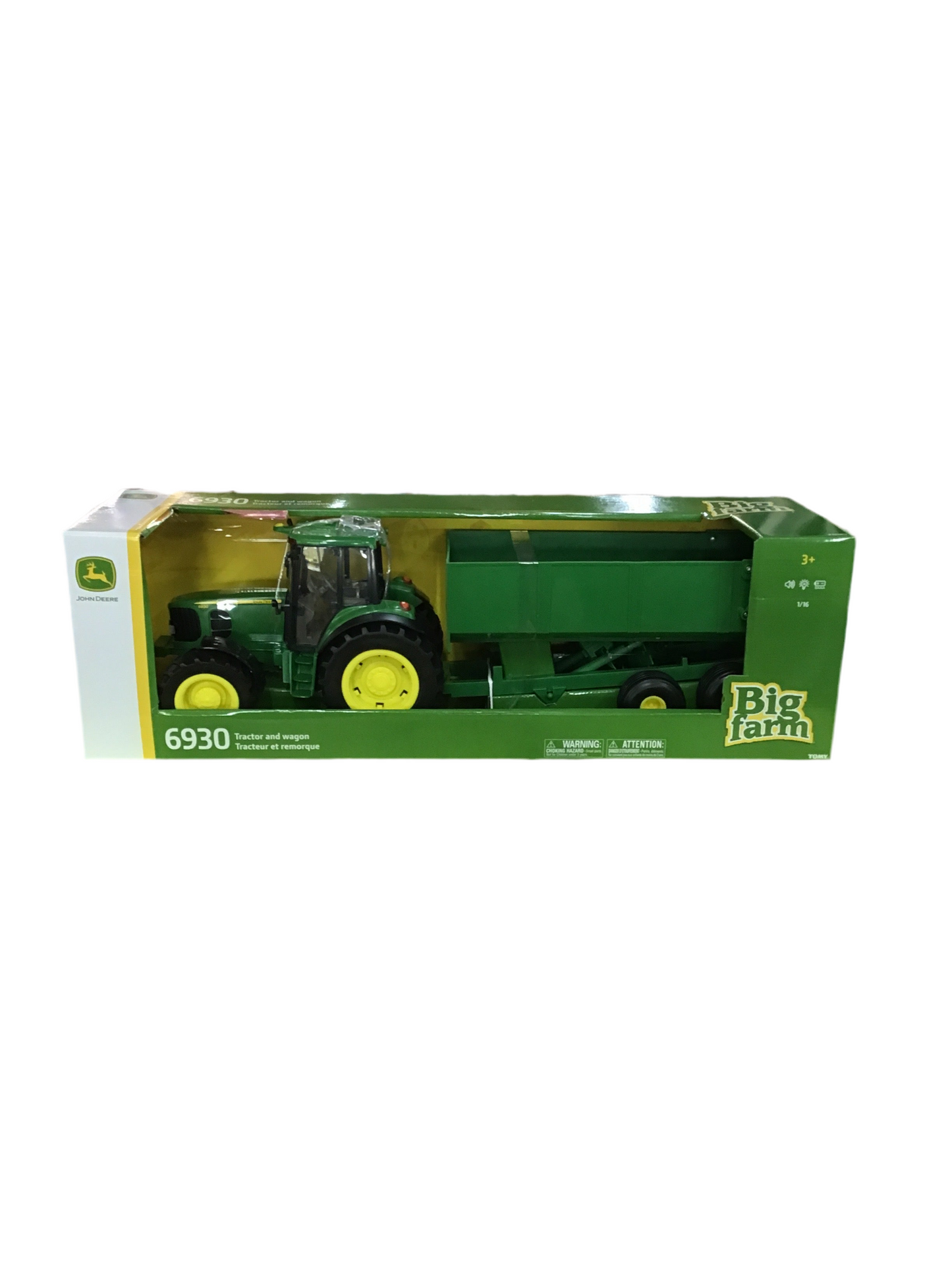 JD TRACTOR AND WAGON