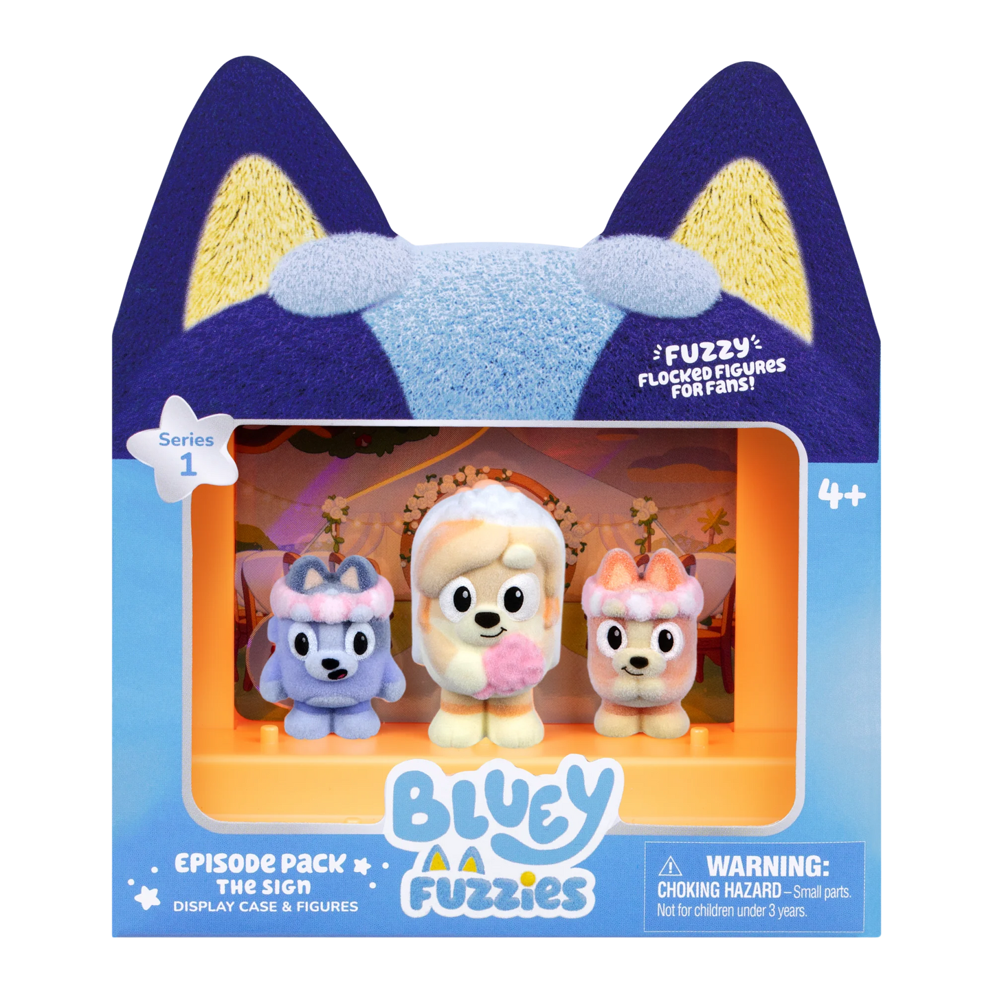 BLUEY S14 FUZZIES FIGURE CASE SET AST