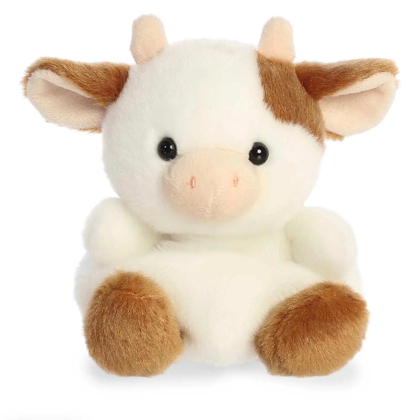 PLUSH PALM PALS CAROLINE BROWN COW