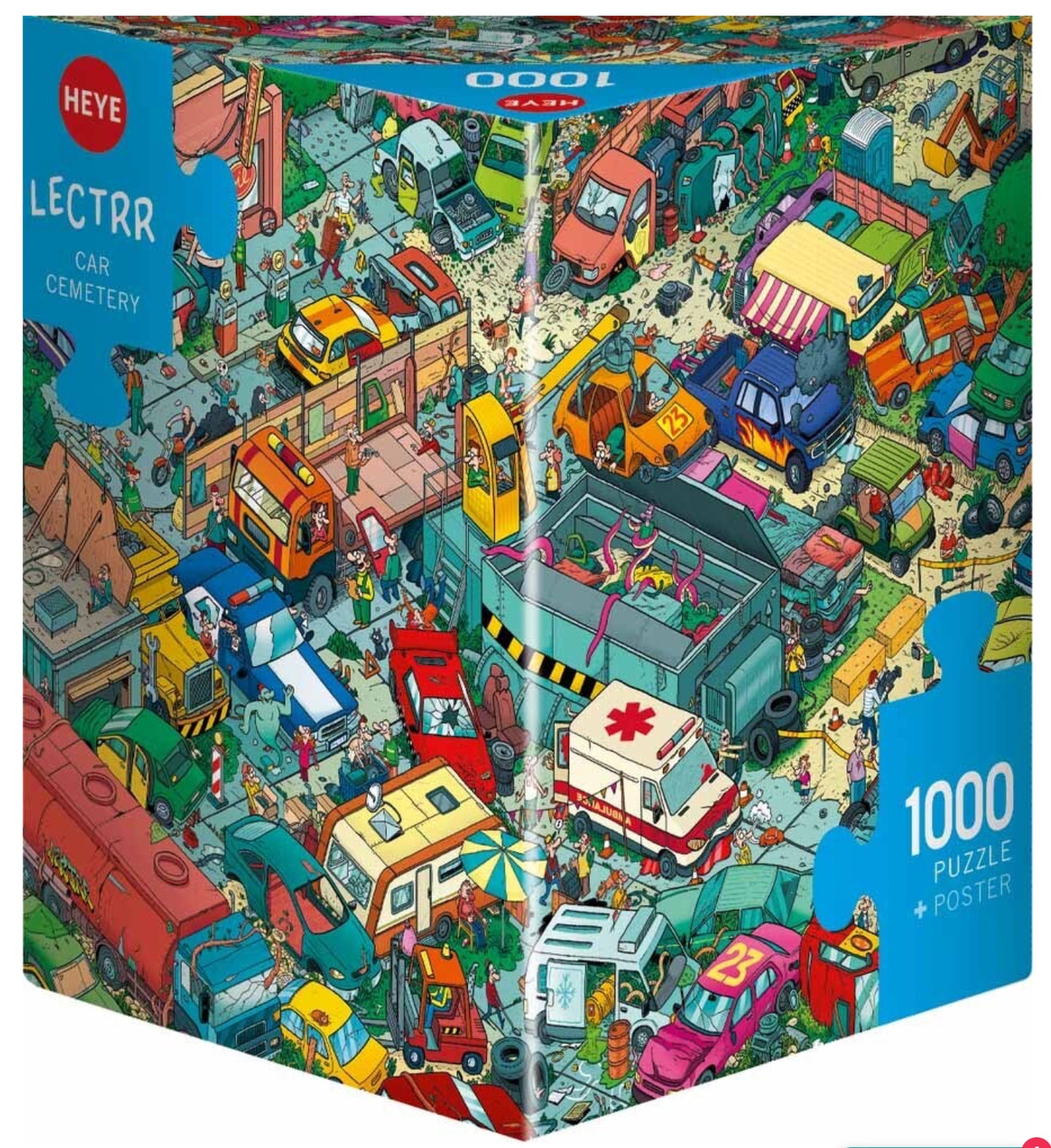 PUZZLE 1000PC HEYE CAR CEMETRY
