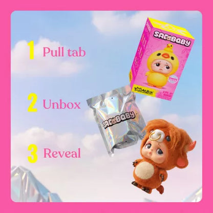 STAR BOX SAD BABY ANIMALS VINYL BLIND BO