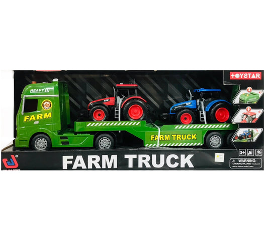 FARM SEMI-TRAILER AND TRACTORS