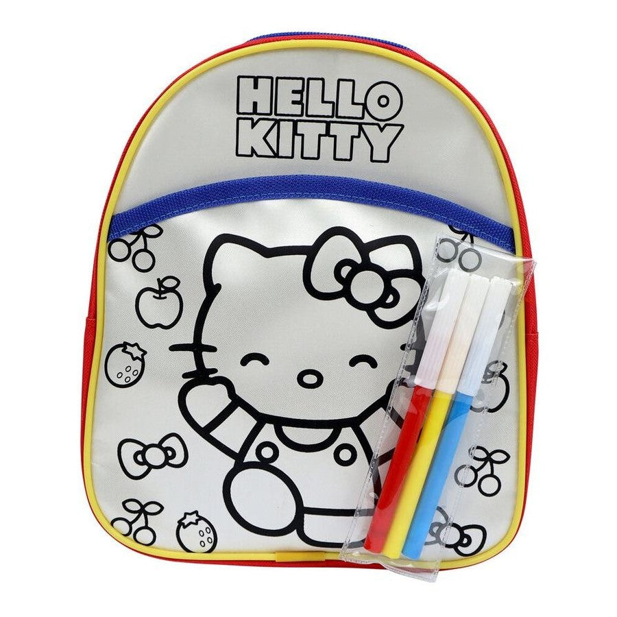 HELLO KITTY COLOUR YOUR OWN BACKPACK