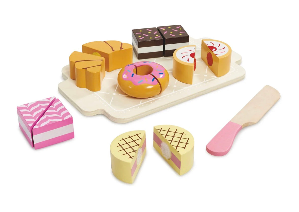 WOODLETS SLICING FOOD PLAYSET SWEETS