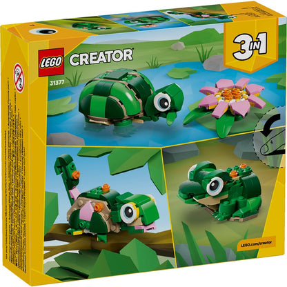 LEGO 31377 CREATOR TURTLE W WATER LILY