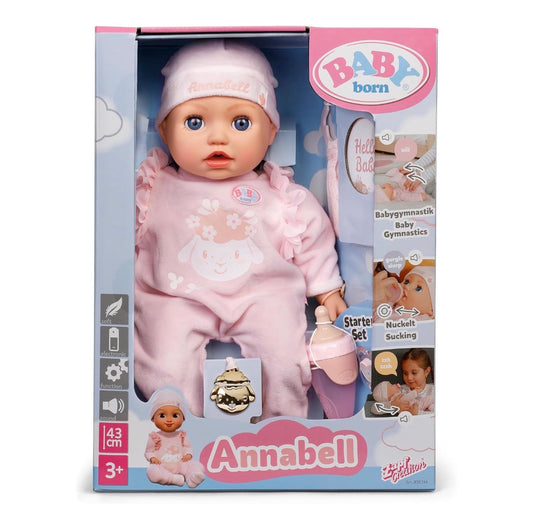 BB BABY BORN ANNABELLE 43CM DOLL