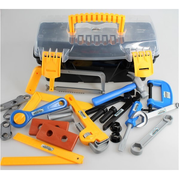 TOUGH TOOL BOX W 25 PCS