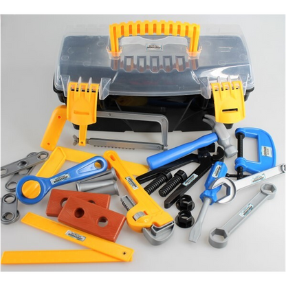 TOUGH TOOL BOX W 25 PCS