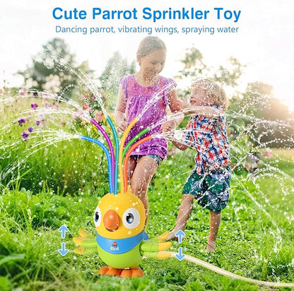 WATER SPRINKLER DANCING PARROT