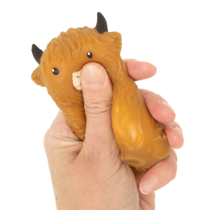 SQUISHY COLOUR CHANGE HIGHLAND COW