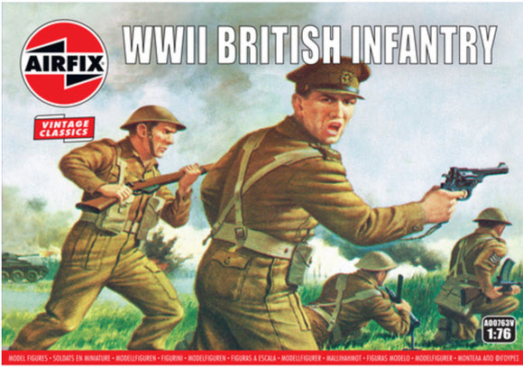 AIRFIX 1:76 WWII BRITISH INFANTRY