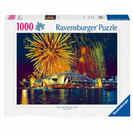PUZZLE 1000PC FIREWORKS OVER SYDNEY NEW