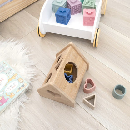 F/P WOODEN SILICONE SHAPE SORTER