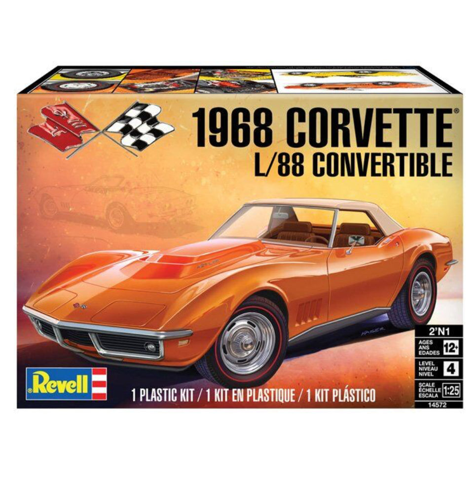 REVELL 1:24 68 CORBETTE L-88 ROADSTER