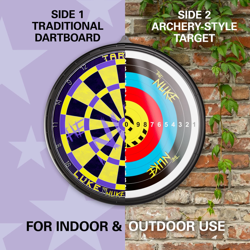 LUKE LITTLE MAGNETIC DARTBOARD SET