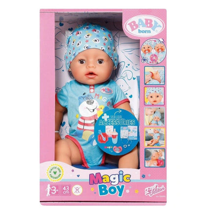 BB BABY BORN MAGIC BOY 43CM OPEN BOX