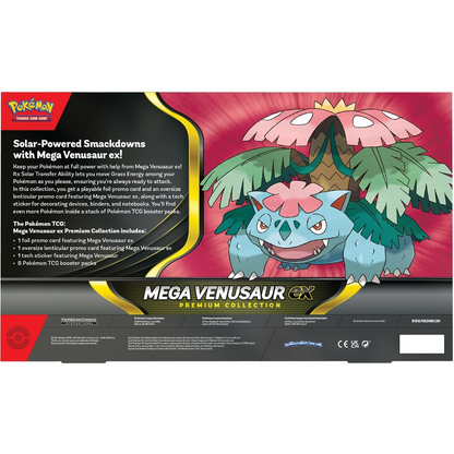 POKEMON TCG MEGA VENUSAUR EX PREMIUM BOX