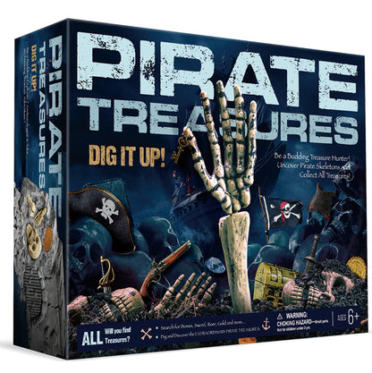 JOHNCO DIG KIT PIRATE TREASURES