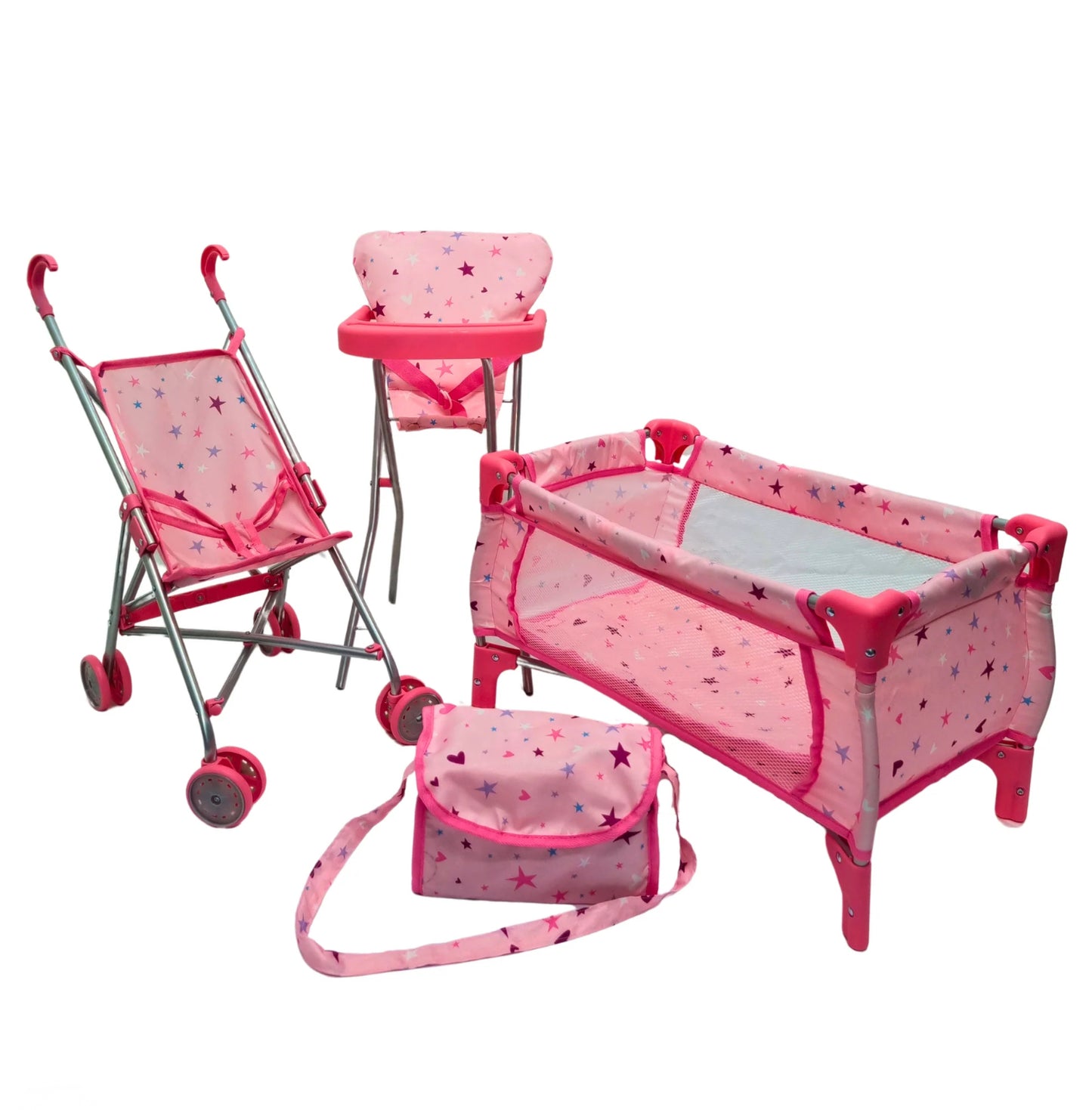 PW DOLL STARTER SET PINK W STARS