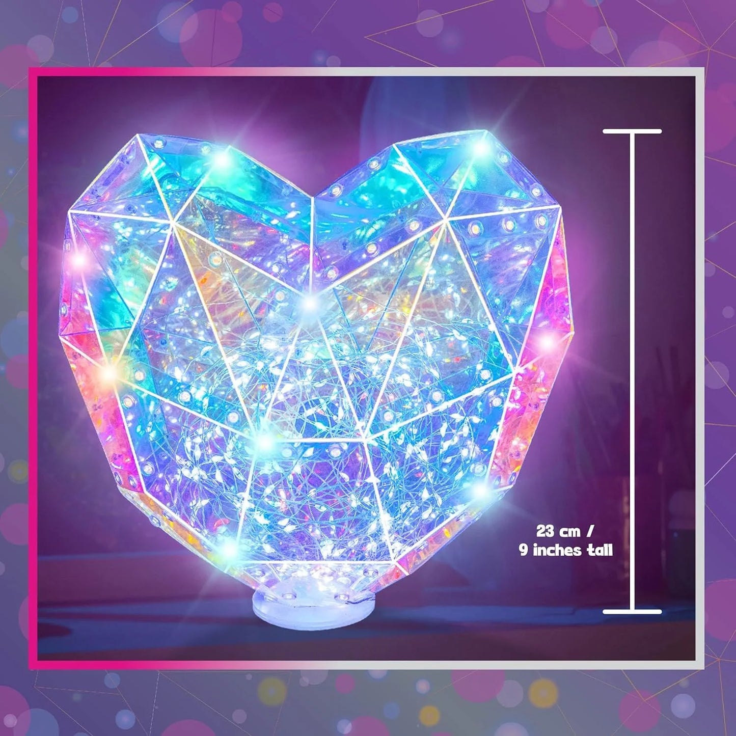 BUILD YOUR OWN PRISMIC TABLE TOP HEART