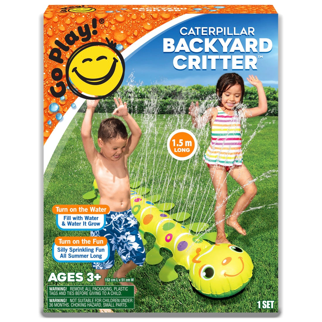 GO PLAY CATERPILLAR BACKYARD