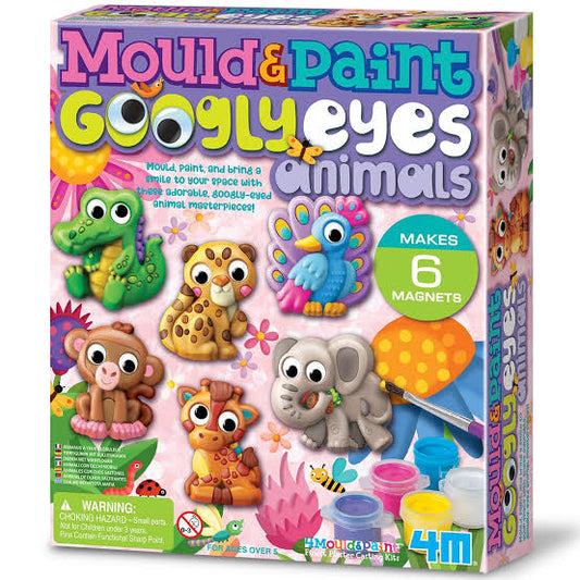 4M MOULD & PAINT GOOGLY EYES ANIMALS