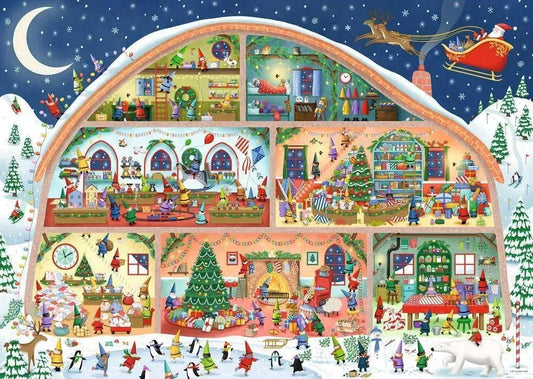 PUZZLE 1000PC SANTA'S WORKSHOP