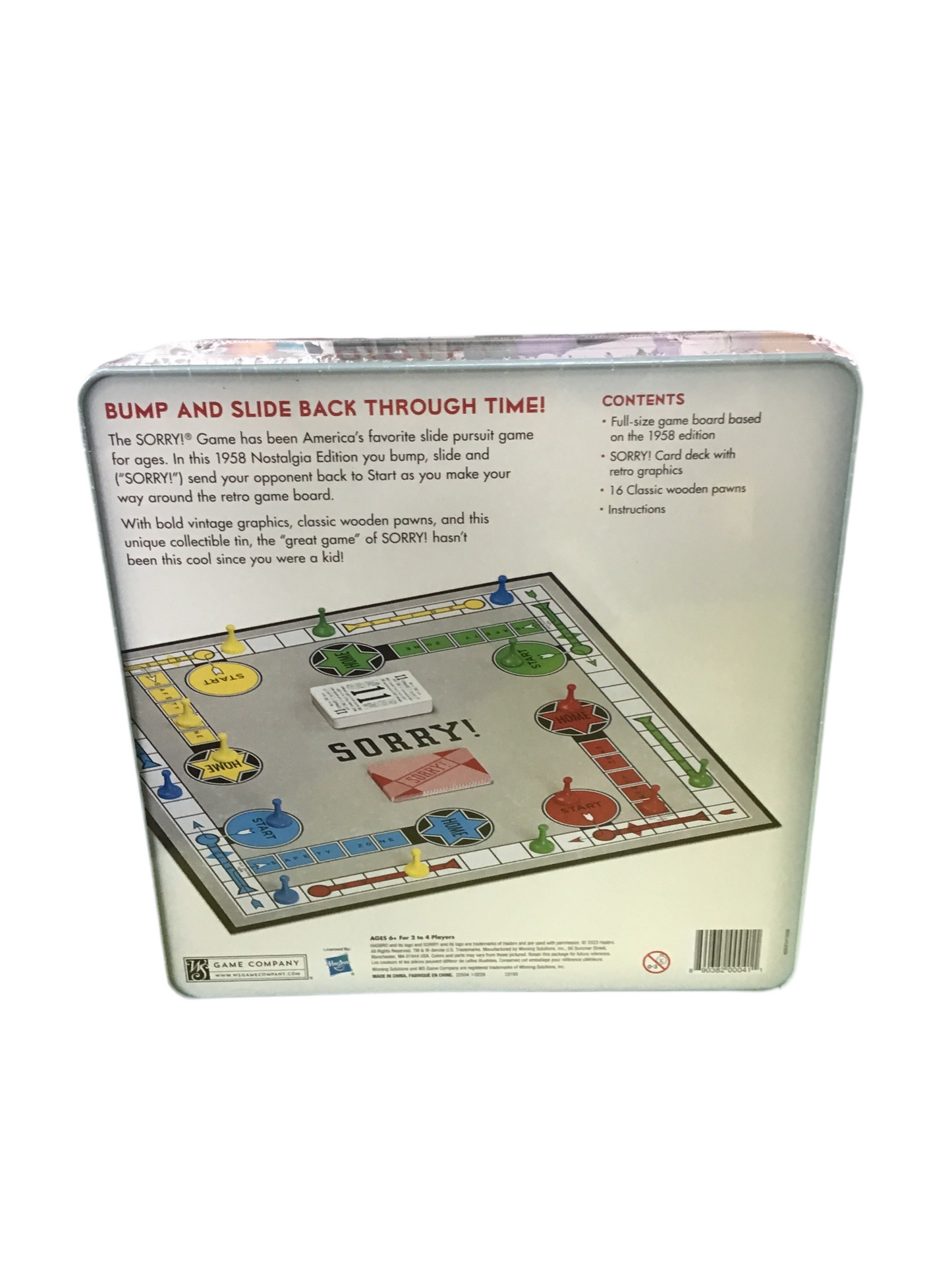 GAME NOSTALGIA SORRY IN TIN