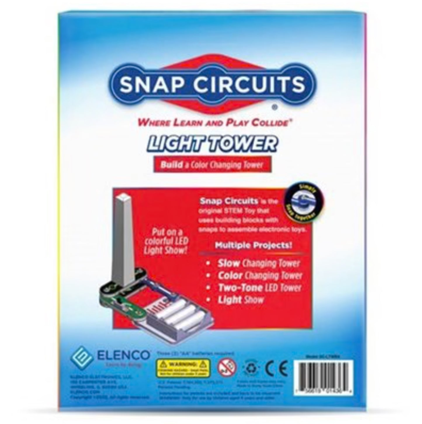 SNAP CIRCUITS LIGHT TOWER