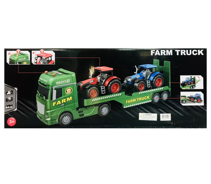 FARM SEMI-TRAILER AND TRACTORS